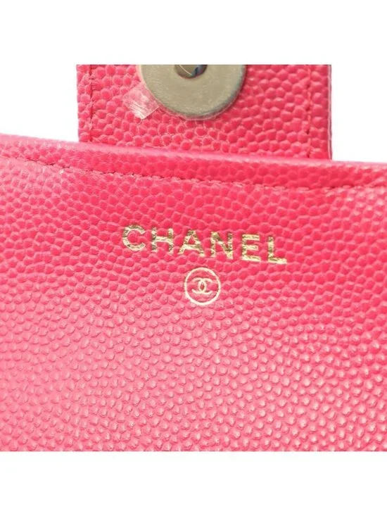 Chanel Tote Quilted Magenta Leather Fabric Eco Chain - Picture 4 of 9